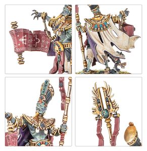 WARHAMMER OLD WORLD: TOMB KINGS OF KHEMRI: LICHE PRIESTS - WARHAMMER THE OLD WORLD - HRY A KNIHY