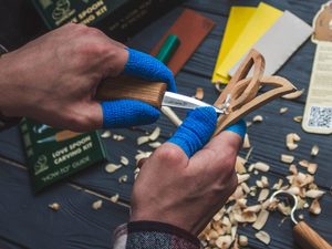 ŘEZBÁŘSKÁ SADA - KELTSKÁ LŽÍCE DIY04 - ŘEZBÁŘSKÁ DLÁTA - TÁBOŘENÍ A ŘEMESLA