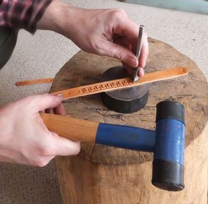 ANTICKÝ VZOR, RAZNICE DO KŮŽE - RAZNICE DO KŮŽE - SEDLÁŘSTVÍ