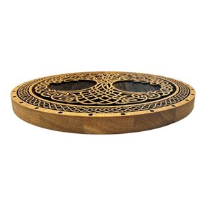 STROM ŽIVOTA, DŘEVĚNÝ NÁSTĚNNÝ OBRAZ 32CM - DŘEVĚNÉ OBRAZY - HOME DECOR