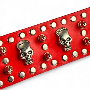 ROCKER, KOŽENÝ CHOKER - KOŽENÉ ŠPERKY - SEDLÁŘSTVÍ