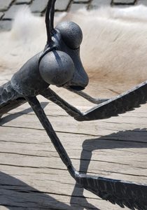 KUDLANKA NÁBOŽNÁ, KOVANÁ PLASTIKA - KOVANÉ BYTOVÉ DOPLŇKY - KOVÁŘSTVÍ A MINCE