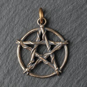PENTAGRAM PŘÍVĚŠEK, BRONZ - PŘÍVĚSKY - ŠPERKY