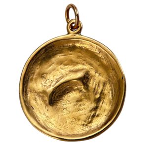 KELTSKÝ KŮŇ AMULET BRONZ - PŘÍVĚSKY - ŠPERKY