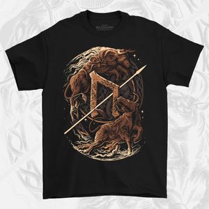 URUZ, EDICE FUTHARK, TRIČKO BAREVNÉ PÁNSKÉ - TRIČKA PÁNSKÁ - MÓDA