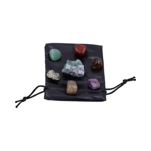 ŠTĚSTÍ A BOHATSTVÍ, DÁRKOVÁ SADA KAMENŮ A KRYSTALŮ - MAGICKÉ POMŮCKY - HOME DECOR