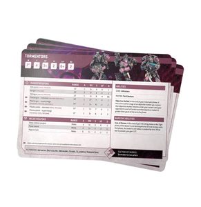 DATASHEET CARDS: EMPEROR'S CHILDREN ENGLISH - WARHAMMER 40K - HRY A KNIHY