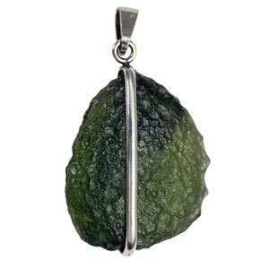 TILIA, PŘÍVĚSEK - VLTAVÍN, STŘÍBRO 925/1000 - ŠPERKY S VLTAVÍNY - STŘÍBRNÉ ŠPERKY