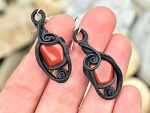 JASPIS - NÁUŠNICE - NÁUŠNICE - ŠPERKY