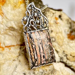 FLAMEA, JASPIS, STŘÍBRNÝ PŘÍVĚSEK, AG 925/1000 - PŘÍVĚŠKY S KAMENY, STŘÍBRO - STŘÍBRNÉ ŠPERKY