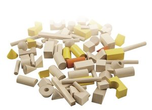 HRAD, DŘEVĚNÉ KOSTKY L - DĚTSKÉ HRAČKY - HRY A KNIHY