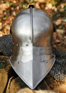 PŘILBA NĚMECKÝ ŠALÍŘ, CCA 1490, 1.6 MM - STŘEDOVĚKÉ PŘILBY - ZBROJE