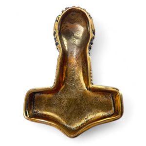 THOROVO KLADIVO, ÖLAND, ŠVÉDSKO, BRONZ - PŘÍVĚSKY - ŠPERKY