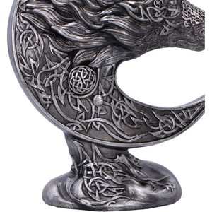 KELTSKÝ VLK - PŮLMĚSÍC, FIGURKA, 25CM - FIGURKY - HOME DECOR
