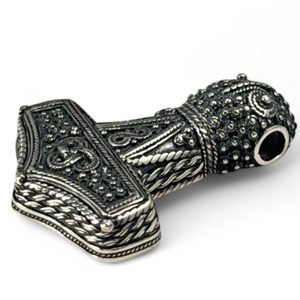 THOROVO KLADIVO, STŘÍBRNÝ PŘÍVĚSEK, AG 925, 16 G - PŘÍVĚSKY - STŘÍBRNÉ ŠPERKY