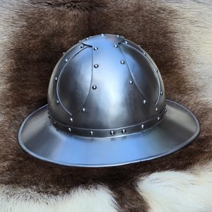 ČTYŘDÍLNÝ KAPALÍN Z MACIEOWSKE BIBLE, FUNKČNÍ REPLIKA - STŘEDOVĚKÉ PŘILBY - ZBROJE