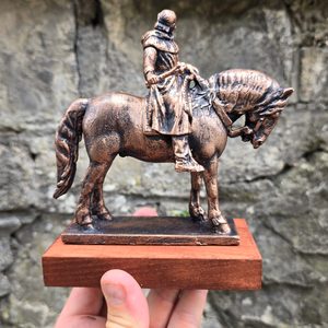 JAN ŽIŽKA NA KONI, MINIATURA - SLOVANÉ, ČECHY, MORAVA - HOME DECOR