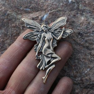 VÍLA, AMULET, BRONZ - PŘÍVĚSKY - ŠPERKY