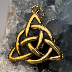 TRIQUETRA, BRONZ, AMULET - PŘÍVĚSKY - ŠPERKY