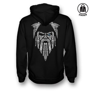 ODIN, MIKINA S KAPUCÍ, ZIPPER - MIKINY - MÓDA