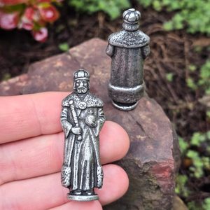 KRÁL, FIGURKA, ZINEK - KOVOVÉ FIGURKY A DEKORACE - HOME DECOR