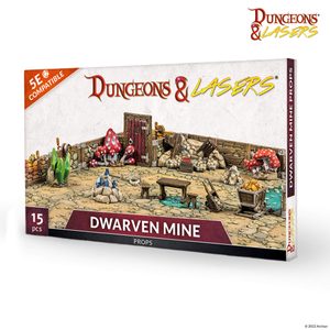 DUNGEONS & LASERS: DWARVEN MINE PROPS - ARCHON STUDIO - HRY A KNIHY