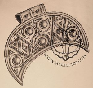 LUNULA, VELKOMORAVSKÝ STŘÍBRNÝ PŘÍVĚSEK, AG 925 - PŘÍVĚSKY - STŘÍBRNÉ ŠPERKY