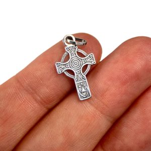 KELTSKÝ KŘÍŽ, STŘÍBRNÝ PŘÍVĚSEK MALÝ, AG 925 - PŘÍVĚSKY - STŘÍBRNÉ ŠPERKY
