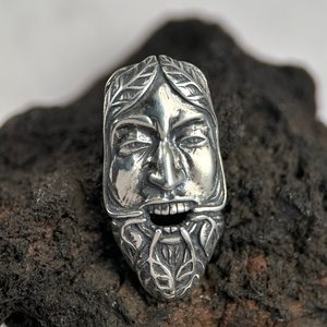 ZELENÝ MUŽ, PÁN LESA A CYKLU ŽIVOTA, STŘÍBRNÝ PŘÍVĚSEK, AG 925 - PŘÍVĚSKY - STŘÍBRNÉ ŠPERKY