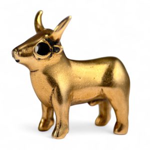 BÝK Z BÝČÍ SKÁLY, REPRODUKCE, FIGURKA, BRONZ - PŘÍVĚSKY - ŠPERKY