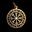 VEGVÍSIR, ISLANDSKÝ ZNAK, PŘÍVĚŠEK BRONZ, MALÝ - PŘÍVĚSKY - ŠPERKY