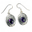 Boucles d'oreilles - pierres précieuses