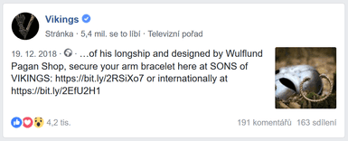 Vikings FB-Armbänder