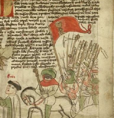 Bannière hussite Veritas Vincit