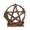 Pentagram Yule, decoration 16.5cm