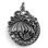 Ouroboros Pendant, Dragon of Eternity, Antique Silver