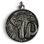PŘÍVĚŠEK MAMUT, ZINEK - STŘEDOVĚKÉ AMULETY - ŠPERKY