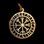 VEGVÍSIR, ISLANDSKÝ ZNAK, PŘÍVĚŠEK BRONZ, MALÝ - PŘÍVĚSKY - ŠPERKY