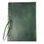 KOŽENÝ ZÁPISNÍK NA MÍRU, NELINKOVANÝ, ZELENÝ - OSTATNÍ KOŽENÉ VÝROBKY - SEDLÁŘSTVÍ