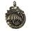 Ouroboros Pendant, Dragon of Eternity, Antique Brass