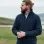 SEÁN, Herren-Cardigan mit Reißverschluss, Merinowolle, Mitternachtsblau, Irland