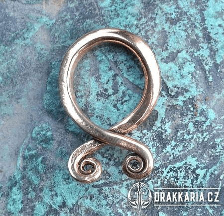 TROLLÍ KŘÍŽ, BRONZOVÝ VIKINSKÝ AMULET