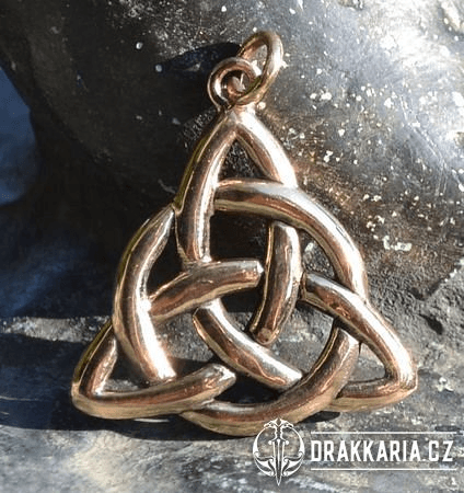 BRONZOVÁ KELTSKÁ TRIQUETRA