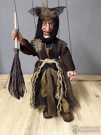 ČARODĚJNICE - BABA JAGA, MARIONETA, LOUTKA