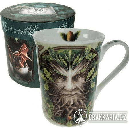 ZELENÝ MUŽ, OAK KING MUG, ANNE STOKES, HRNEK