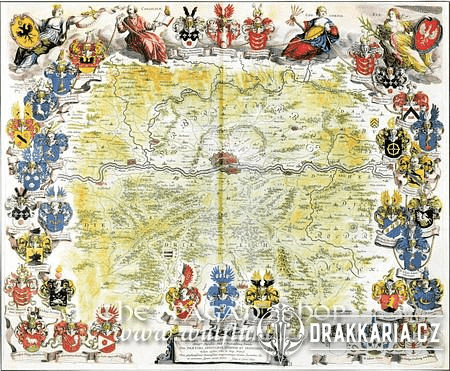 FRANKFURT, HISTORICKÁ MAPA, FAKSIMILE