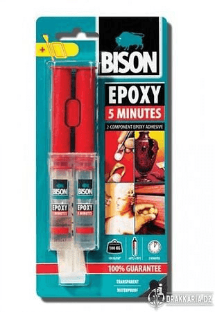 BISON EPOXY 5 MINUT 24 ML, EPOXIDOVÉ LEPIDLO