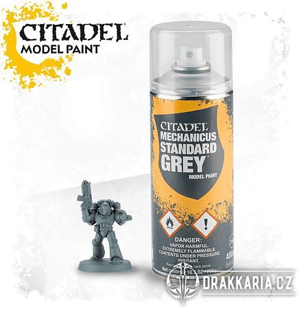 SPREJ MECHANICUS STANDARD GREY 400ML