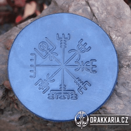 VEGVISIR - KOŽENÝ PODTÁCEK