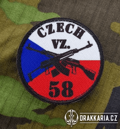 NÁŠIVKA CZ VZ58 - KRUH